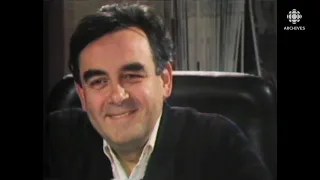 Entrevue avec Bernard Pivot, animateur de l’émission littéraire «Apostrophes», en 1985