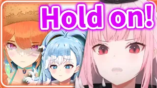 Calli Responds to Kiara being Kobo's Mom 【HololiveEN】