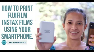 How to print Fujifilm Instax Films using Smartphone!