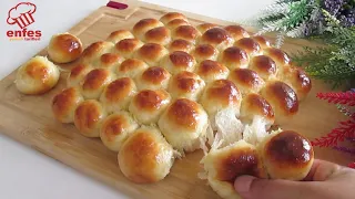 No kneading (You'll be addicted!! The softest bread- super fluffy.