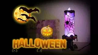 DIY идеи на Halloween | Подсвечник к Хеллоуину | 3D Pen Halloween