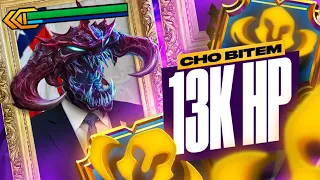 13,000 HP President Cho Bitem Reroll! | TFT Rank 1 Patch 13.19B