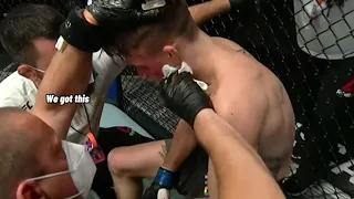 Emotional UFC Fighter Quits Mid-Fight!