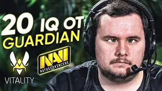 20 IQ КЛАТЧ ОТ GUARDIAN. NAVI vs VITALITY. ZYWOO УНИЧТОЖИЛ S1MPLE! ПЕРВЫЙ ДЕНЬ EPICENTER