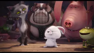 THE SECRET LIFE OF PETS Movie Clip - Snowball Has An Accident 2016