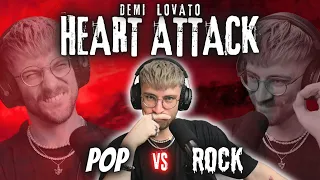 Demi Lovato - Heart Attack (Rock Version) AND Original Music Video REACTION