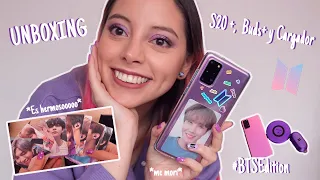 Unboxing Samsung Galaxy S20+ #BTSEdition 💜 // LauraNoEstá