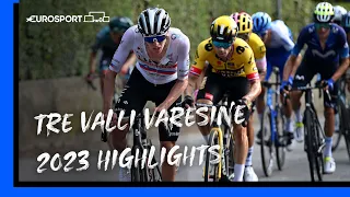 SPECIAL VICTORY! 🏆 | 2023 Tre Valli Varesine Race Ending | Eurosport Highlights