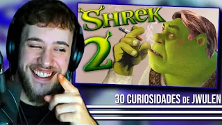 Carola reacción a "30 CURIOSIDADES de SHREK 1 y 2" 🍿🤴