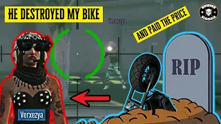 Tryhard paid the price for destroying my motorcycle | GTA Online