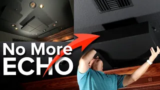 Home Theater Sound Treatment - NO MORE ECHO with GIK Acoustics