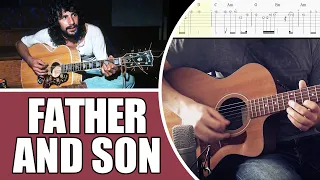 Father and Son - Cat Stevens | Guitar solo cover with tabs #26