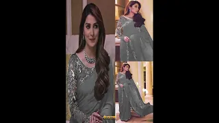 Ayeza Khan in saree#shorts#ytshorts