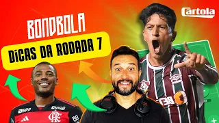 🔴CARTOLA FC 2024 | DICAS RODADA 7 | TIME FORTE !