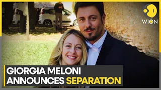 Italian PM Giorgia Meloni parts ways with journalist Andrea Giambruno | Latest World News | WION