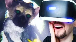 TRICO IN VR!! | The Last guardian PS VR (Virtual Reality)