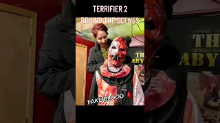 Terrifier 2 Behind the Scenes #terrifier #terrifier2 #shorts