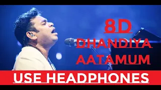 Dhandiya aatamum aada - Kaadhalar Dhinam in 8D || Tamil Songs || iLoveYou3k