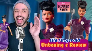 Barbie Ella Fitzgerald - Inspiring Woman Unboxing e Review PT BR