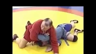 SAMBO Фёдоров А.С. Передняя подсечка в падении + узел.