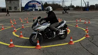 Габаритная восьмерка на Suzuki Bandit GSF1200S