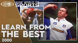 Glenn McGrath gives a bowling masterclass: From the Vault, 2000 | Wide World of Sports