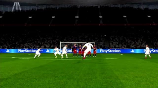 Free kick from pes 97 to 17