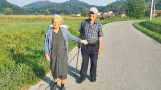 Bračni par Mlinarić redovito vježba - Donja Pačetina ( Hrvatsko zagorje )