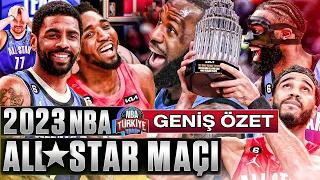 2023 NBA ALL-STAR MAÇI | GENİŞ ÖZET | 🔥 Jayson Tatum'dan 55 SAYI  | Donovan Mitchell'dan 40 SAYI!