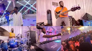 HI LIFE TIME‼️Best Live band Jam session with My brothers🔥|EMMA ON BASS🎸|Good Sound🎛️Great vibe🎧