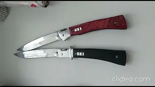 Тюремная✴Выкидуха!!!! Автоматический НОЖ Ручной Работы(ИТК) ЗОНА🔪Knife Handmade.