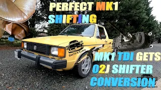 02J SHIFTER CONVERSION MK1 TDI SWAPPED CADDY