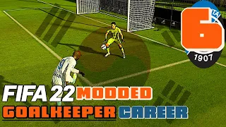 BEST SAVE OF OUR CAREER!?!? - FIFA 22 GK Realism Modded Player Career Mode | Ep6