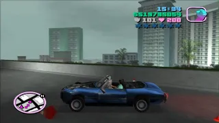 GTA Vice city: Cone crazy in 7 seconds