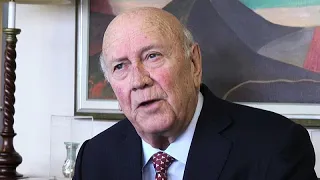 South Africa's last white president Frederik Willem de Klerk dies