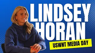 Lindsey Horan had to help Alyssa Thompson pack for the World Cup | USWNT World Cup Media Day