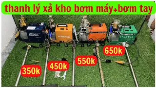 Báo Giá Tất Cả Các Mẫu Bơm Cao Áp PCP // Bơm Tay - Bơm Máy Cao Áp PCP Hàng Cao Cấp Đến Bình Dân 399k