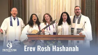 Erev Rosh Hashanah and Shabbat Service | 09/15/2023