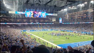 Lions vs Rams: First playoff win for Detroit in 32 years! Amazing atmosphere!