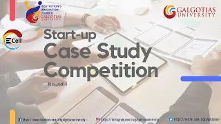 Start-up Case Study Competition (Round-1)