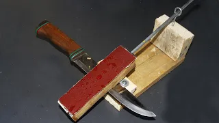 Amazing ways to sharpen a knife to razor sharpness.