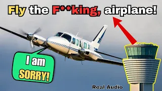 “My Autopilot isn’t working” Pilot can’t Fly IFR! #atc #aviation