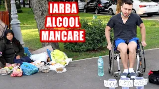 IARBĂ, ALCOOL, SAU MĂNCARE? PENTRU CE MI-AU DAT BANI STRĂINII?  Experiment Social