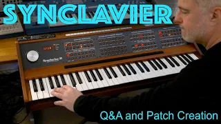 Synclavier Q&A and Patch Creation