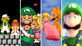 Evolution of Endings in Luigi Games (1985-2022)