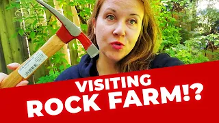 COOLEST THING TO DO IN ONTARIO Visiting Rock Farm at Princess Sodalite Mine (crack rocks & geodes!)