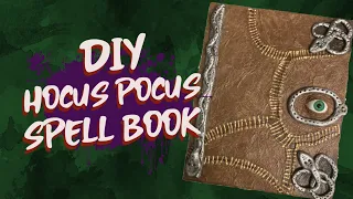 Making The Spell Book from Hocus Pocus