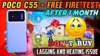POCO C55 FREE FIRE TEST AFTER 1 MONTH/poco c55 after 1 month details review/poco c55 free fire test