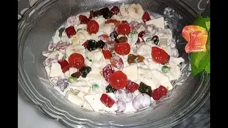 Vegetable Fruit Salad Recipe | Best Russian Salad Recipe | Roadside - Fruits & Veggie's salad Recipe