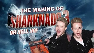 The Making-Of Sharknado 3 (With Jedward)